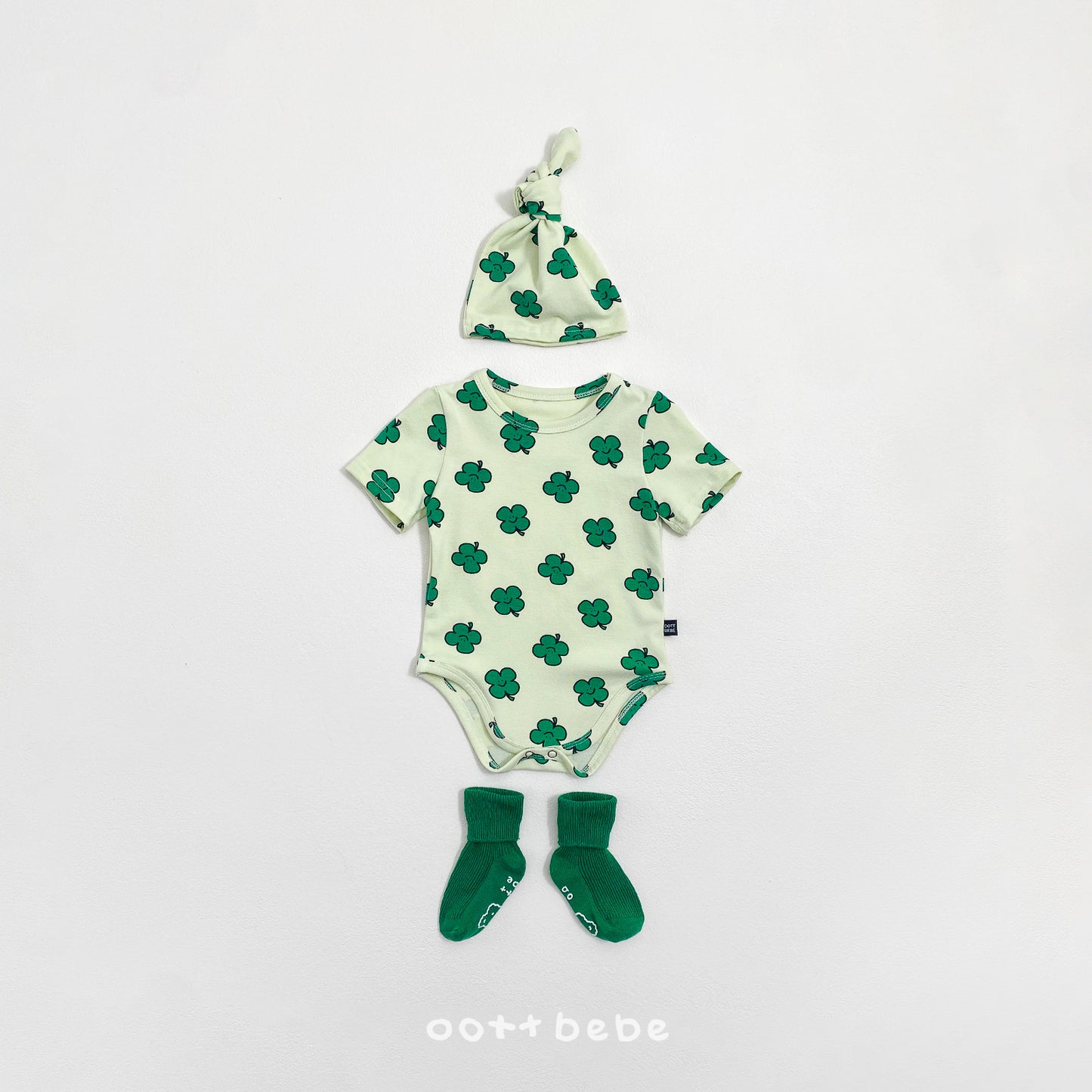 [PRE-ORDER] Happy Friends Body Suit + Bonnet Set
