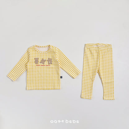 [PRE-ORDER] Check Bear Home Wear Set