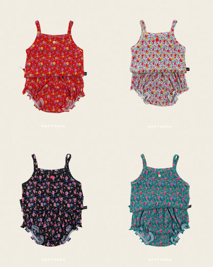 [PRE-ORDER] Flower Pleats Baby Set