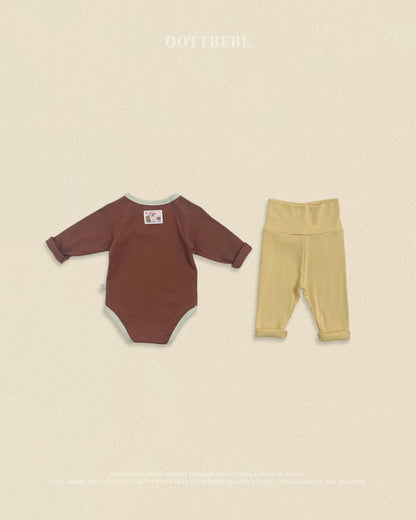 [PRE-ORDER] Maple Body Suit + Leggings Set