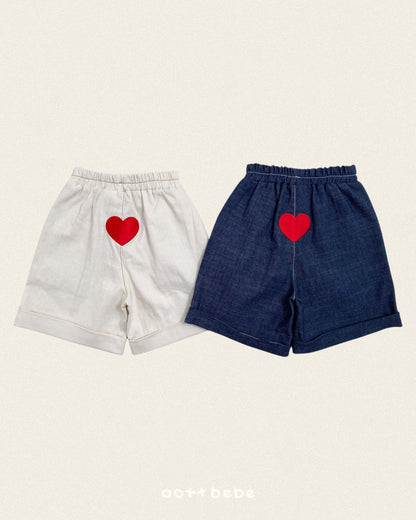[PRE-ORDER] Heart Denim Pants