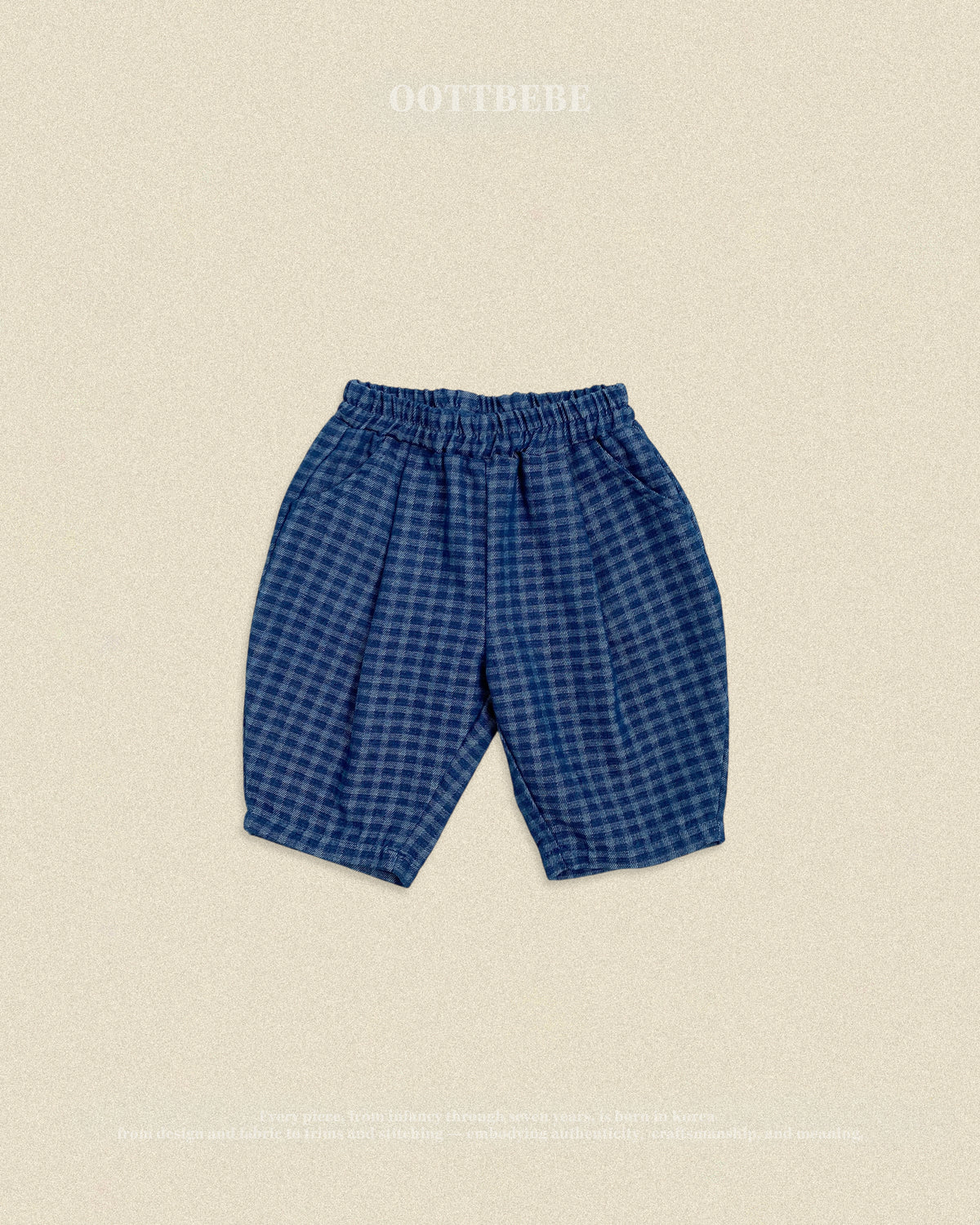 [PRE-ORDER] Denim Check Pants