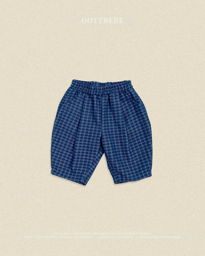 [PRE-ORDER] Denim Check Pants