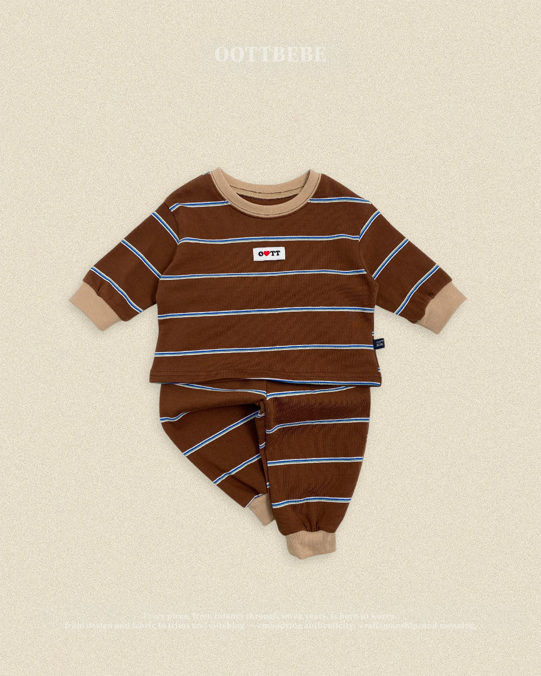 [PRE-ORDER] Rookie Stripe Top Bottom Set
