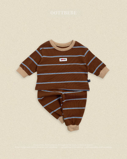 [PRE-ORDER] Rookie Stripe Top Bottom Set