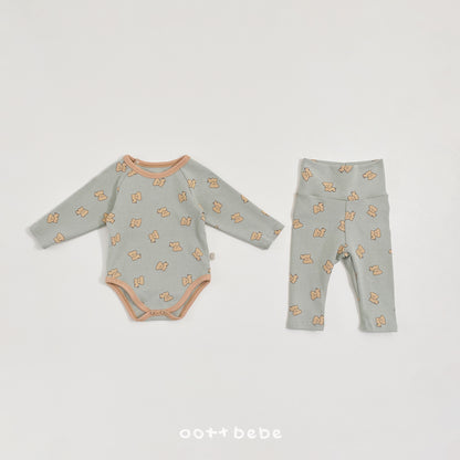 [PRE-ORDER] Puppy Body Suit + Leggings Set