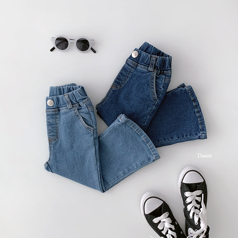 [PRE-ORDER] Boot-Cut Denim Pants