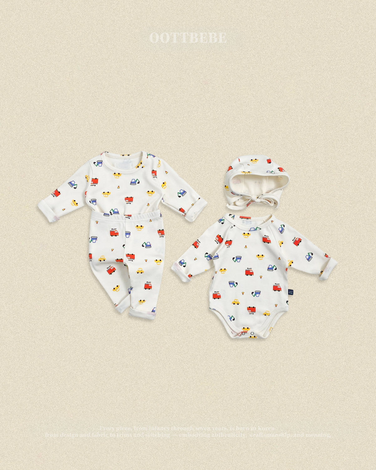 [PRE-ORDER] Car Body Suit + Bonnet Set