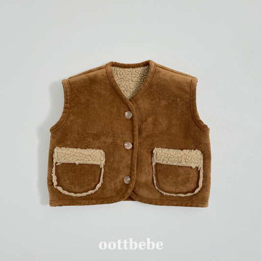 [PRE-ORDER] Shearling Vest