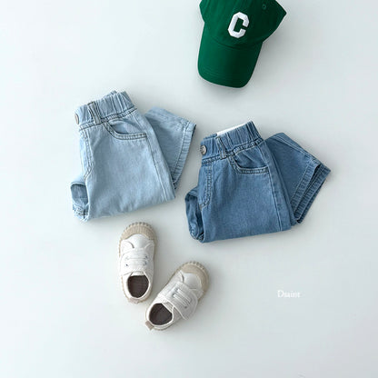 [PRE-ORDER] Cool Wide Denim Pants