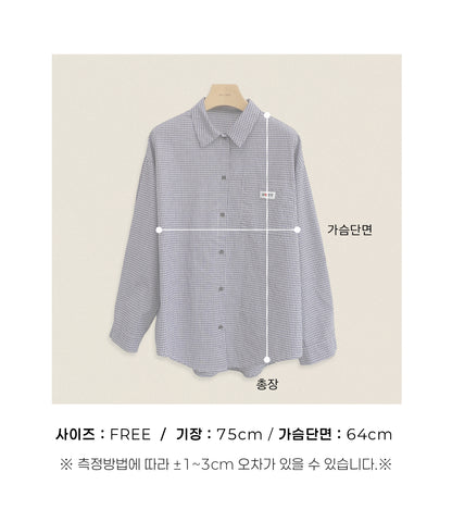 [PRE-ORDER] Cappuccino Check Shirts (Mom Couple)