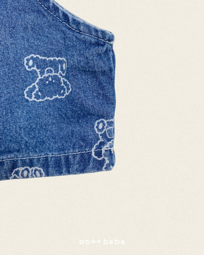 [PRE-ORDER] OOTT Denim Crop Vest