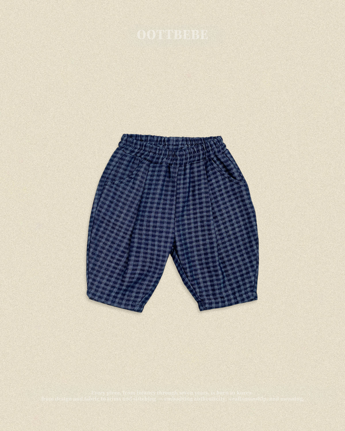 [PRE-ORDER] Denim Check Pants