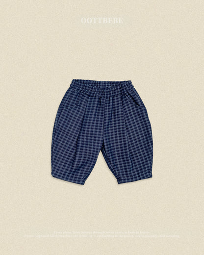 [PRE-ORDER] Denim Check Pants