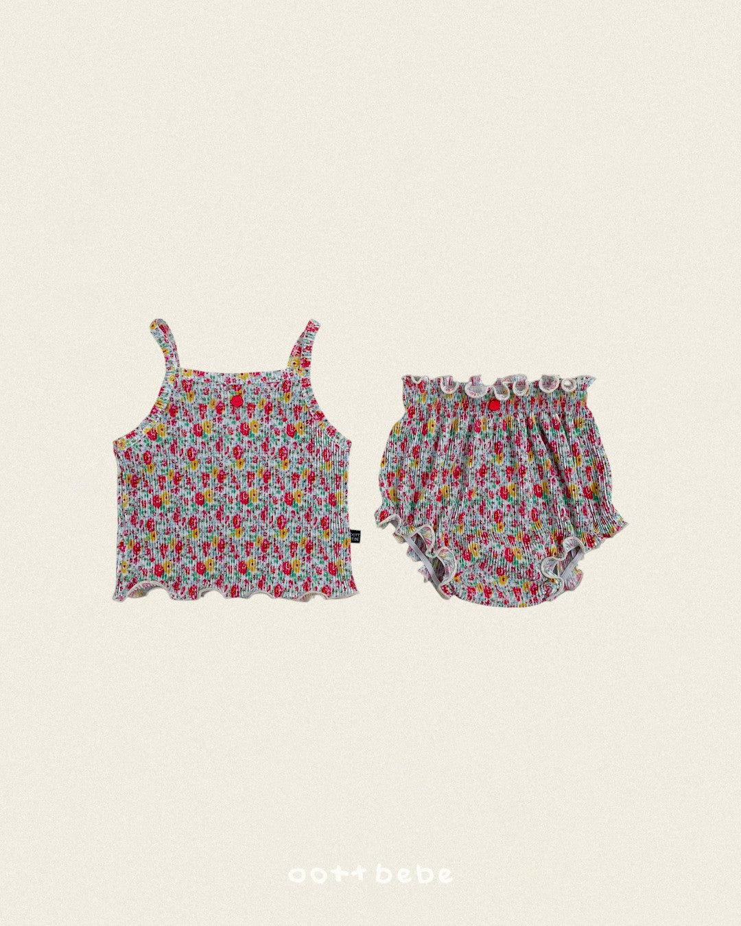 [PRE-ORDER] Flower Pleats Baby Set