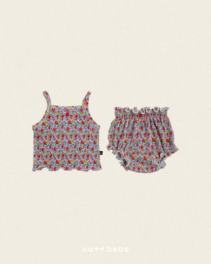 [PRE-ORDER] Flower Pleats Baby Set