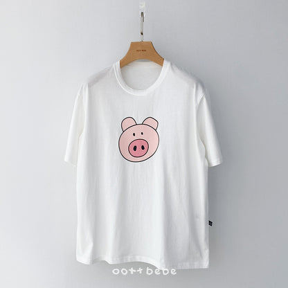 [PRE-ORDER] Happy Friends T-Shirts (Mom&Dad Couple)