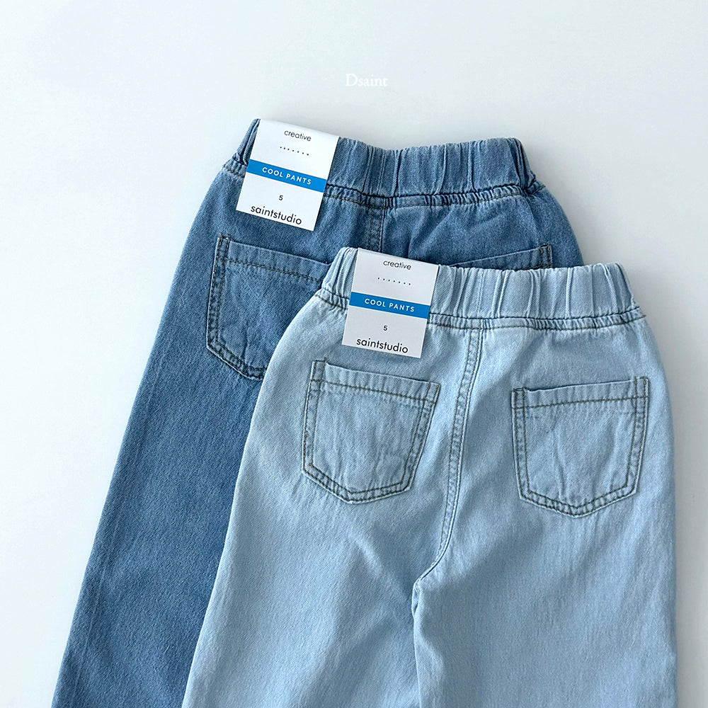 [PRE-ORDER] Cool Wide Denim Pants