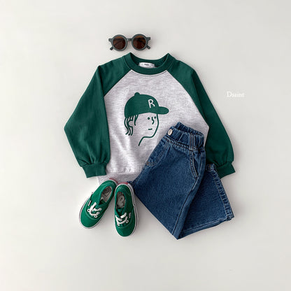 [PRE-ORDER] Cap Boy Raglan Sweatshirts