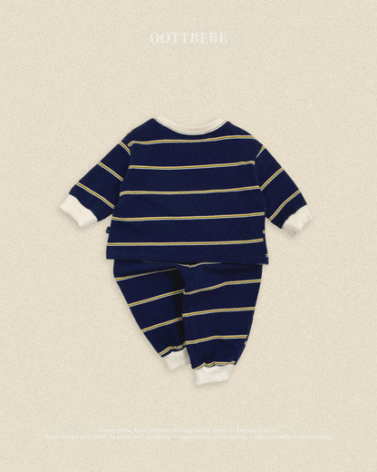 [PRE-ORDER] Rookie Stripe Top Bottom Set