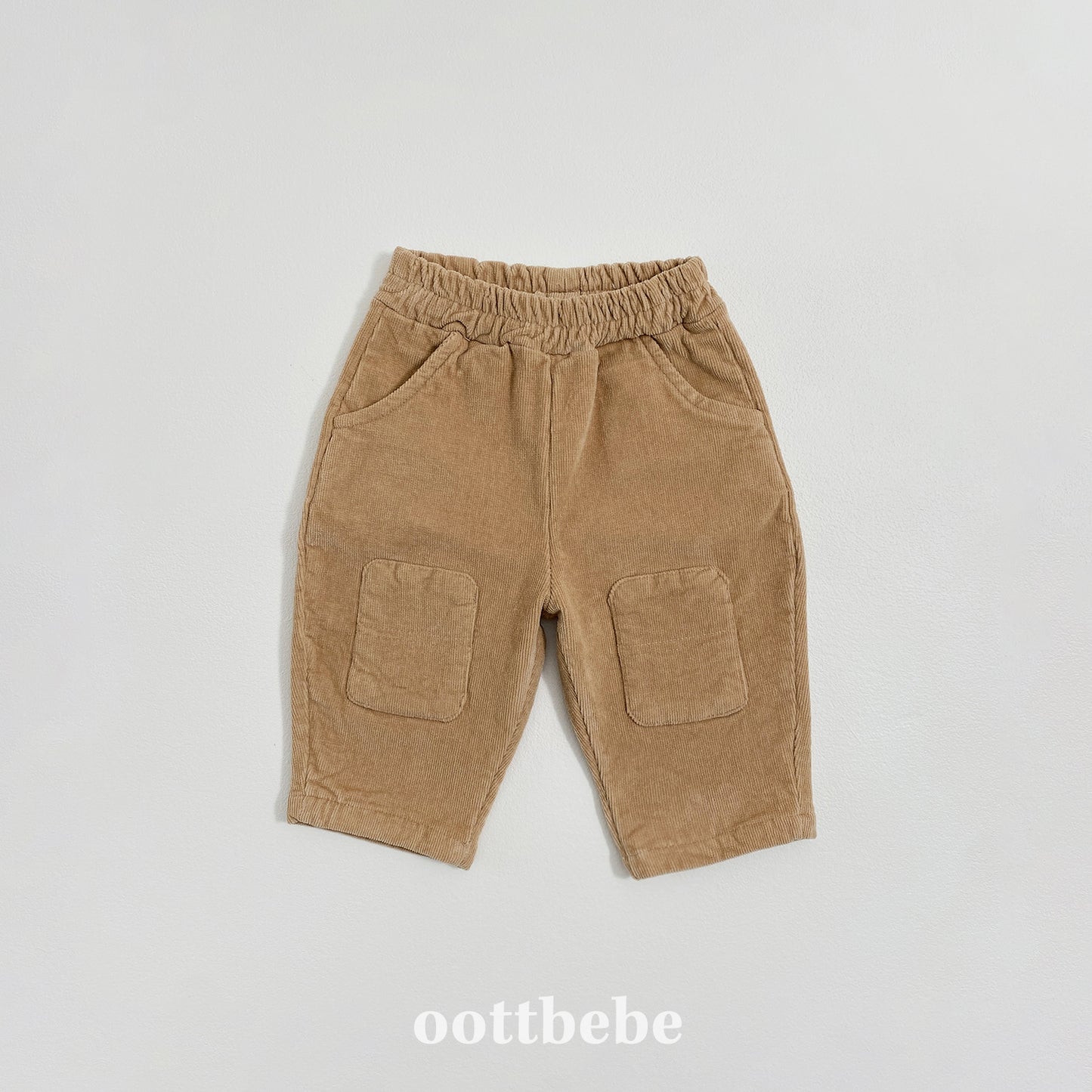[PRE-ORDER] Corduroy Round Patch Pants
