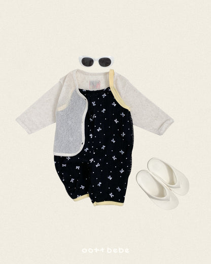 [PRE-ORDER] Ribbon Lace Overalls