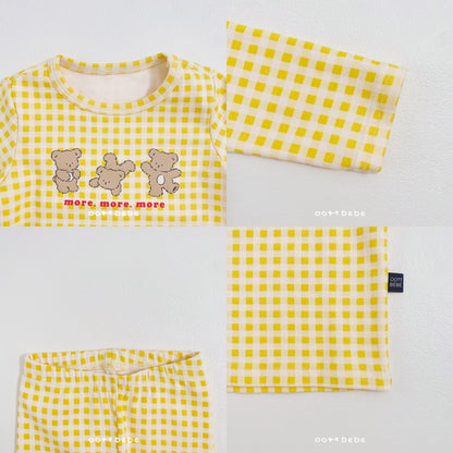 [PRE-ORDER] Check Bear Home Wear Set