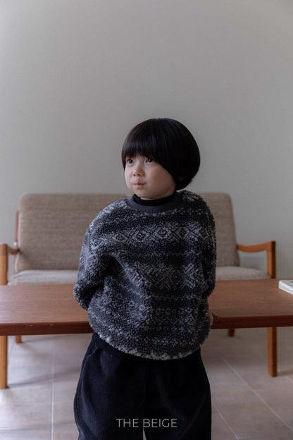 [PRE-ORDER] Sherpa Pattern Sweatshirts