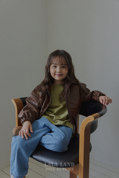 [PRE-ORDER] Faux Leather Jumper