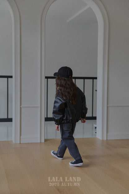 [PRE-ORDER] Faux Leather Jumper