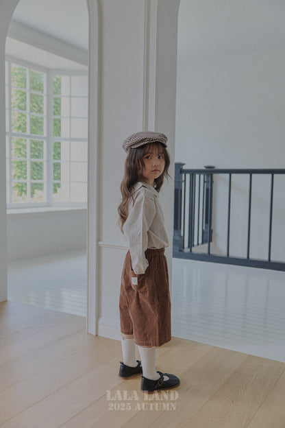 [PRE-ORDER] Corduroy Bermuda Pants