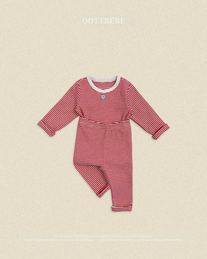 Vanilla Latte Home Wear Set [Blue/Yellow/XL(4-5yr)]