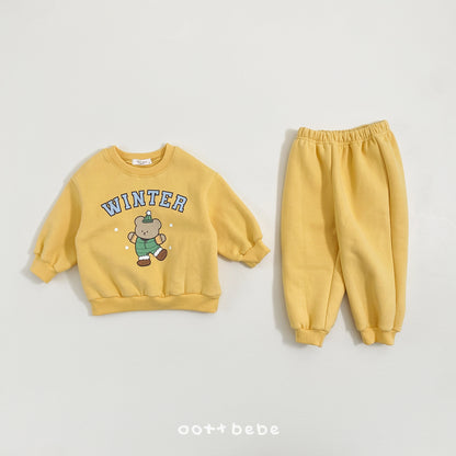 [PRE-ORDER] Winter Bear Top Bottom Set