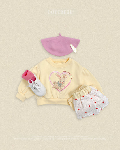 [PRE-ORDER] Cute Rabbit Top Bottom Set