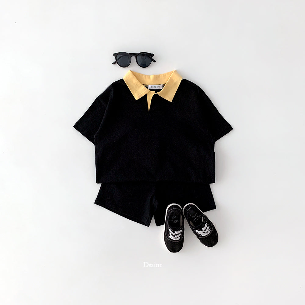 [PRE-ORDER] Ping Pong Collar Top Bottom Set