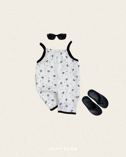 [PRE-ORDER] Ribbon Lace Overalls