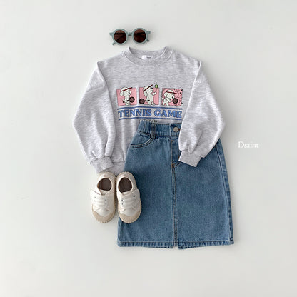 [PRE-ORDER] Half Open Denim Skirts