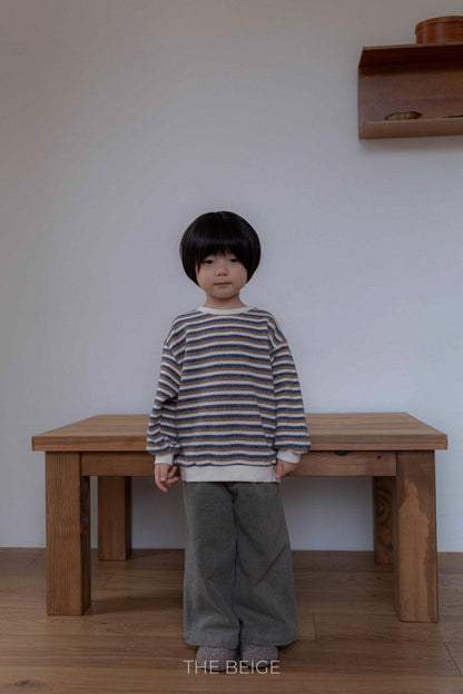 [PRE-ORDER] Knit Stripe Sweatshirts