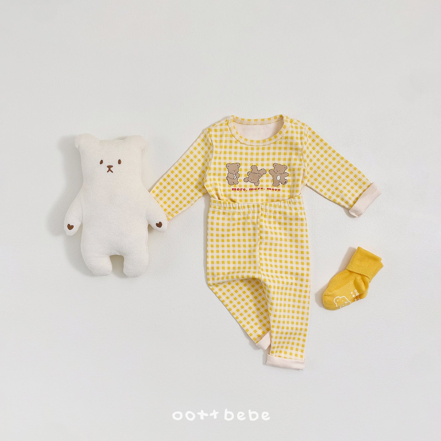 [PRE-ORDER] Check Bear Home Wear Set