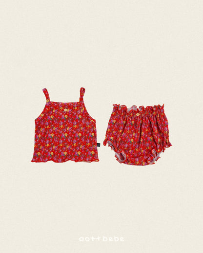 [PRE-ORDER] Flower Pleats Baby Set