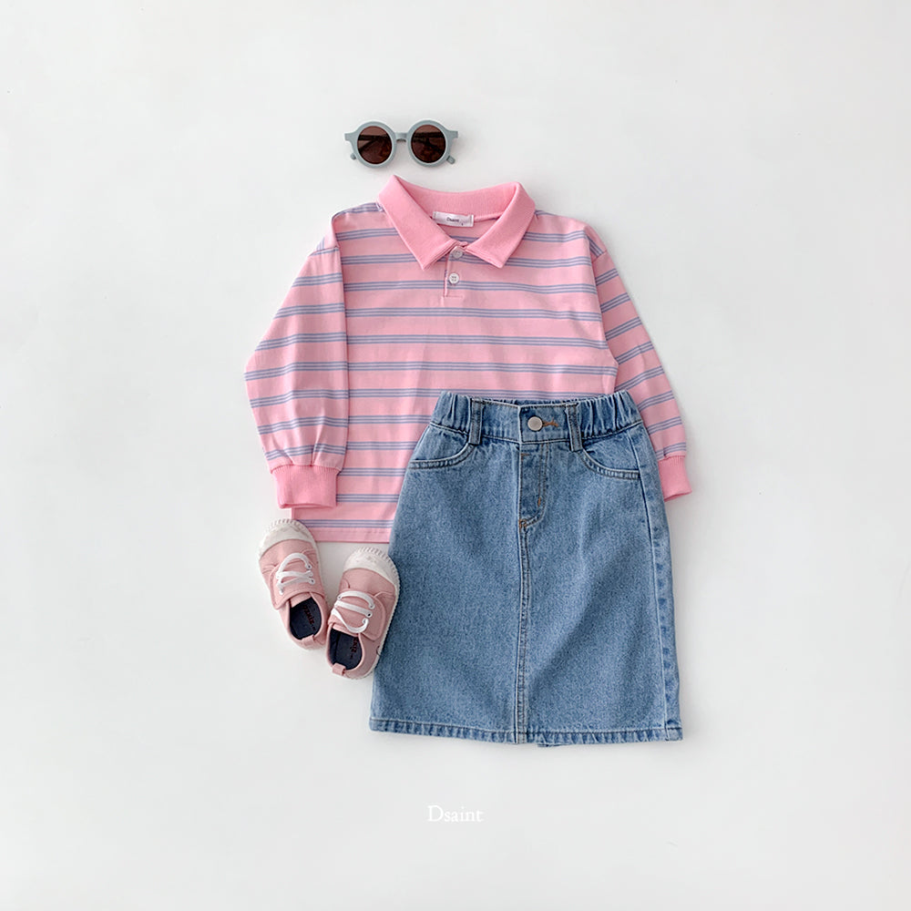 [PRE-ORDER] Three Line Collar T-Shirts