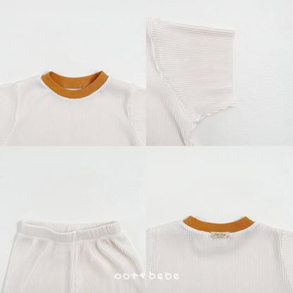 [PRE-ORDER] Barbie Pleats Top Bottom Set (Mom Couple)