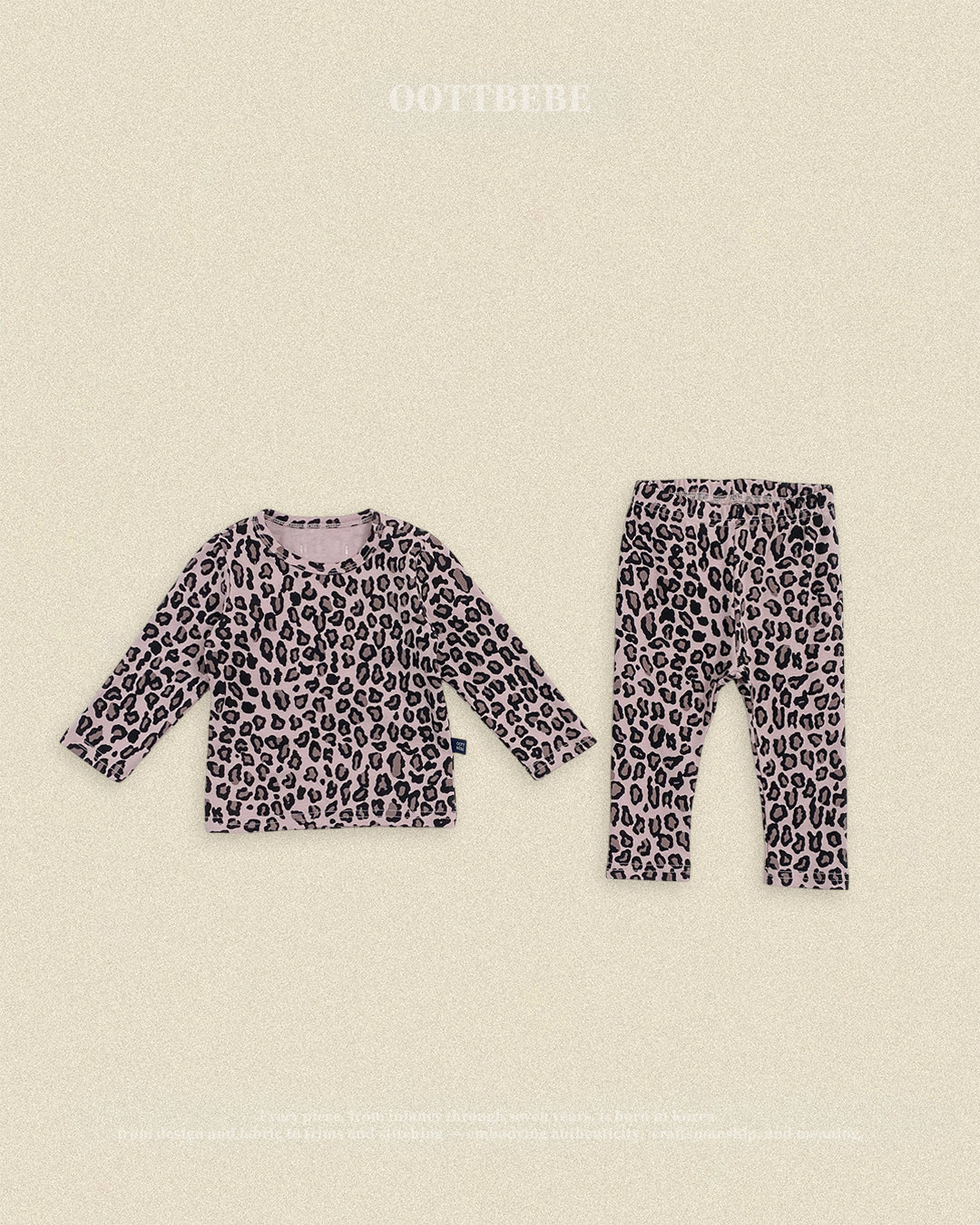 [PRE-ORDER] Little Leopard Home Wear Set