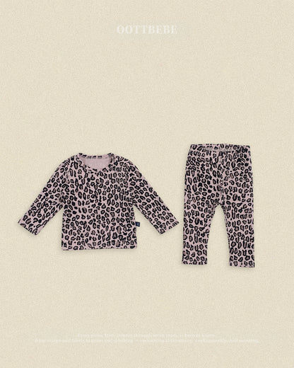 [PRE-ORDER] Little Leopard Home Wear Set