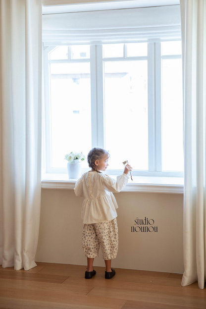 [PRE-ORDER] Round Floral Pants