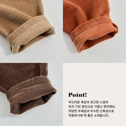[PRE-ORDER] Corduroy Round Patch Pants