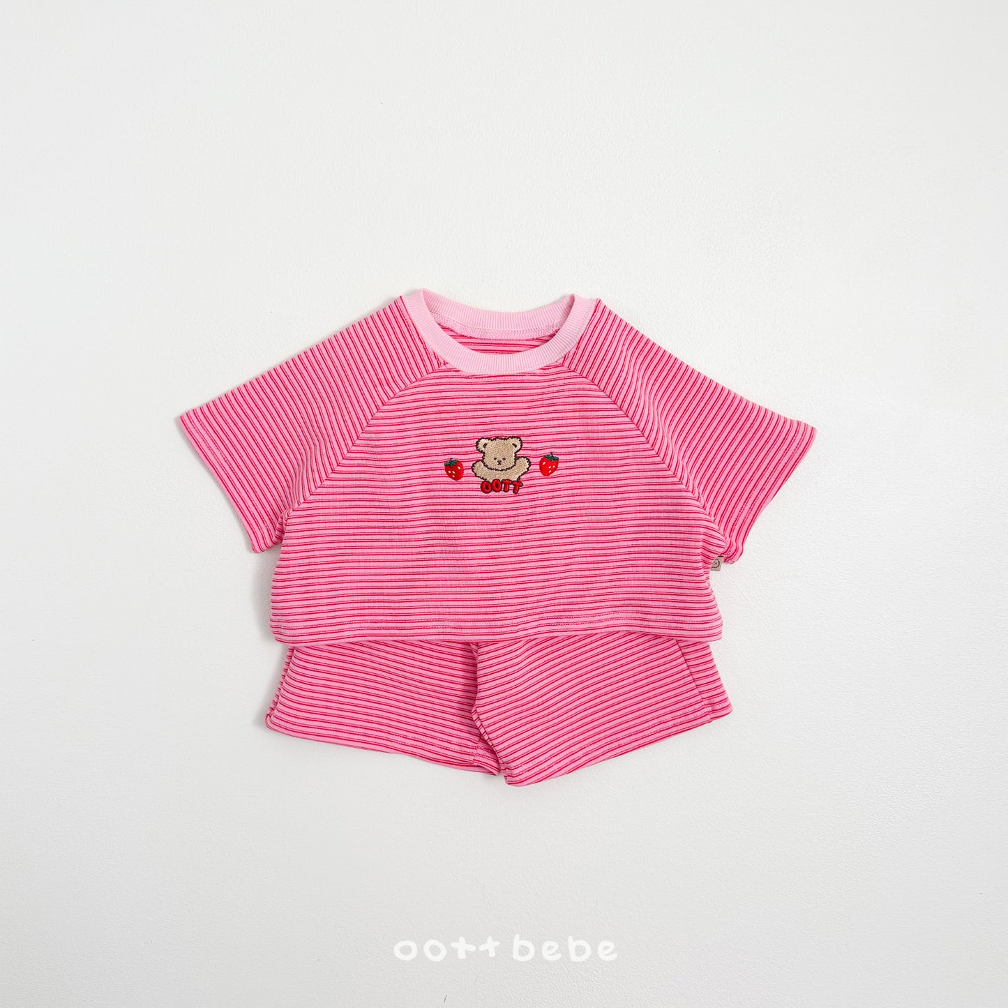 [PRE-ORDER] Strawberry Choco Top Bottom Set