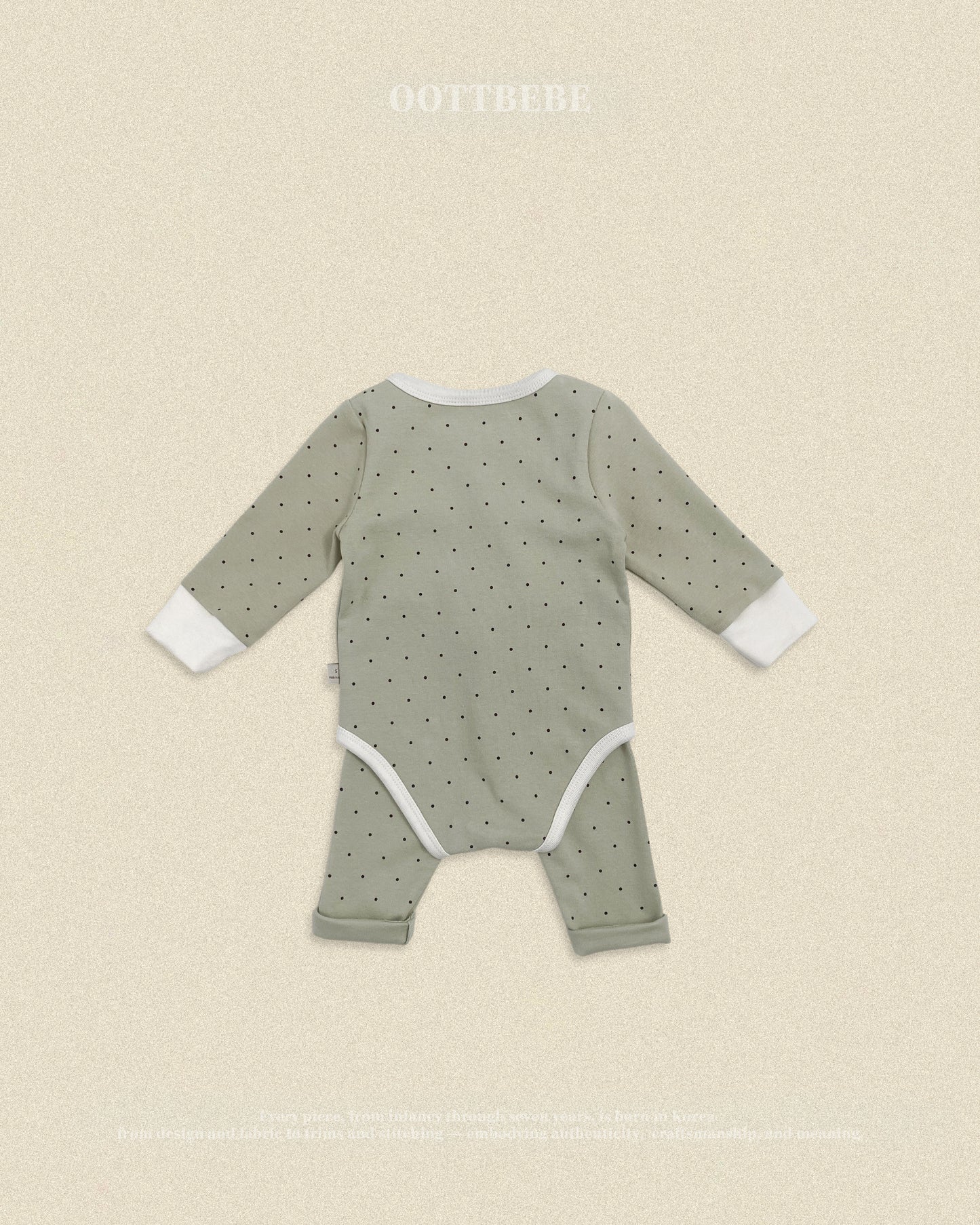 [PRE-ORDER] Shushu Dot Body Suit + Leggings Set