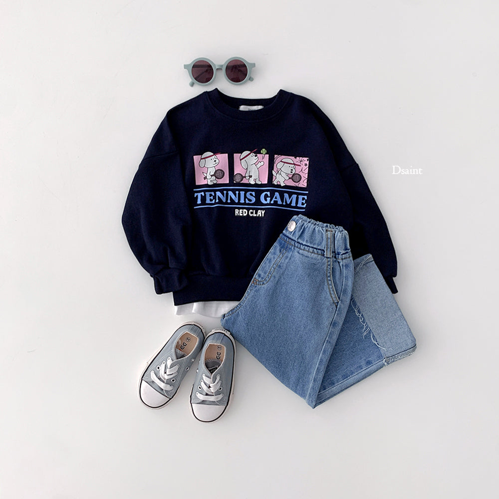 [PRE-ORDER] Cutting Roll-Up Wide Denim Pants