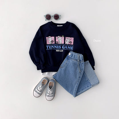 [PRE-ORDER] Cutting Roll-Up Wide Denim Pants